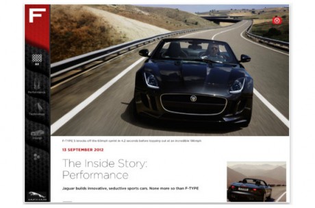 Jaguar F-TYPE Magazine