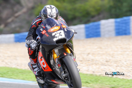 Marco Melandri, Factory Aprilia Gresini, Jerez Test MotoGP