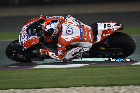 Andrea Dovizioso - Ducati Desmosedici GP15 - Pole Qatar 2015