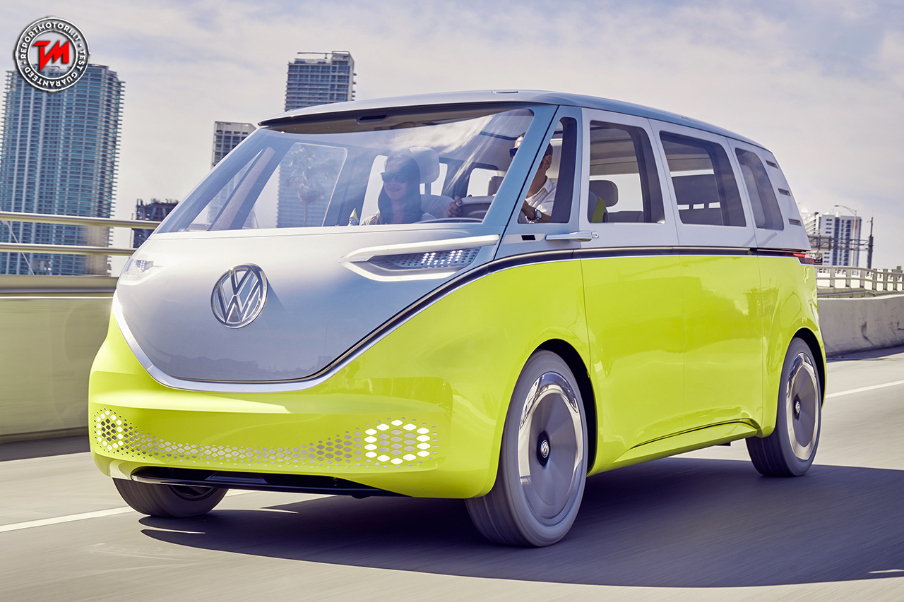 volkswagen i.d. buzz1 con tecnologia nvidia per la realtà