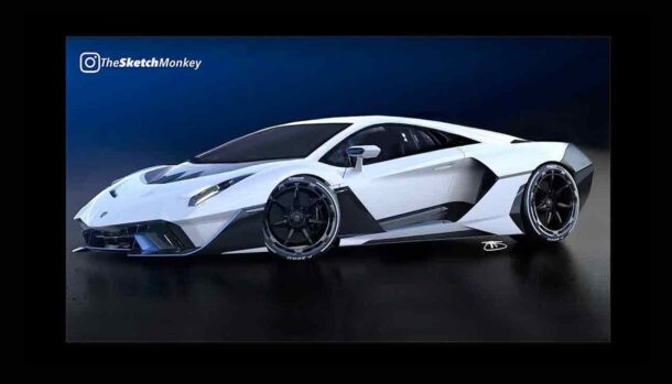 Lamborghini SC20 by TheSketchMonkey