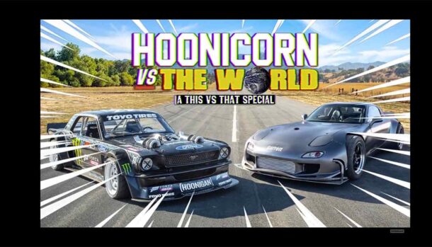 Mazda RX-7 vs Hoonicorn