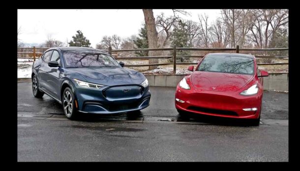 Mustang Mach-E - Tesla Model Y