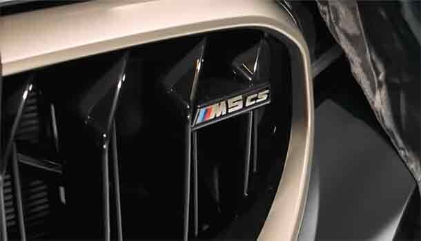 Nuova BMW M5 CS