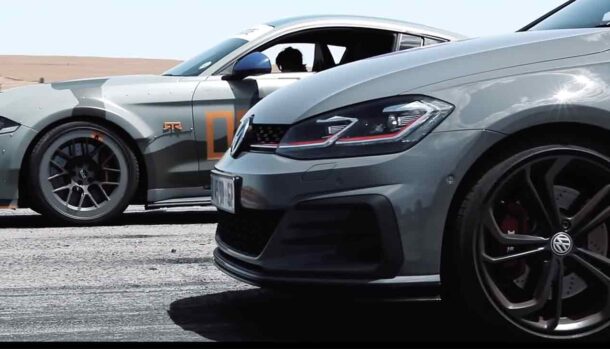 Volkswagen Golf GTI TCR vs Ford Mustang V8