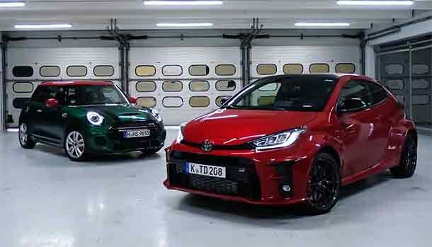 Mini John Cooper Works vs Toyota GR Yaris