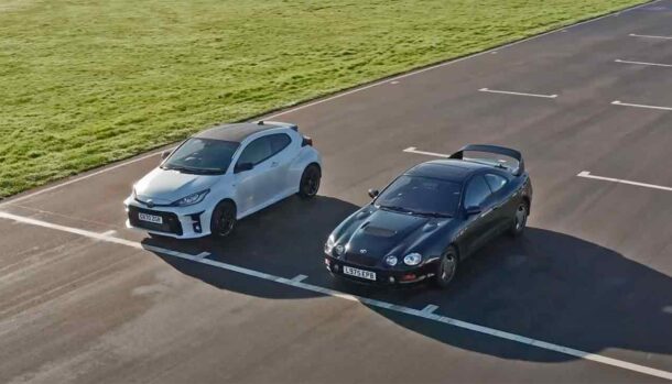 Toyota GR Yaris vs Celica GT4 ST205