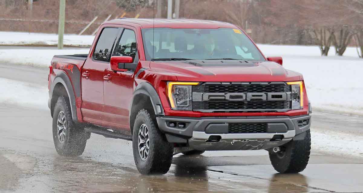 Ford Raptor 2021 f150 черный