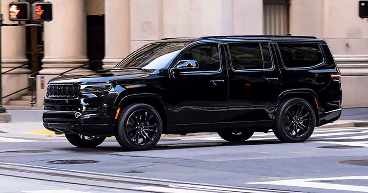 Jeep Grand Wagoneer Obsidian 2022 Il lato oscuro del SUV