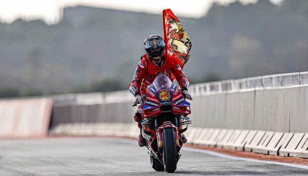 Francesco Bagnaia è Campione del Mondo MotoGP 2023.