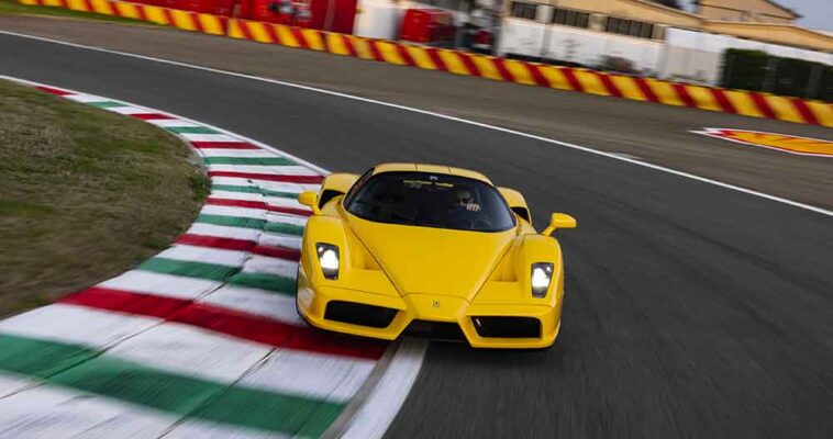 Ferrari: ecco i nuovi pneumatici per la Enzo