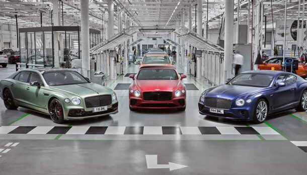 Bentley: ampliata la scelta di vernici satinate