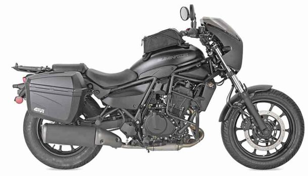 Kawasaki Eliminator 500: proposta ad hoc di GIVI