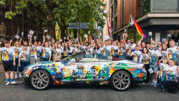 Bentley Motors Manchester Pride Parade