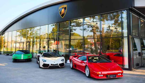 Automobili Lamborghini apre un nuovo showroom a Tallin