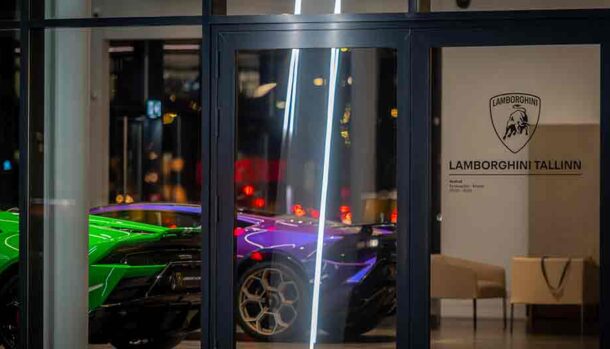 Automobili Lamborghini apre un nuovo showroom a Tallin