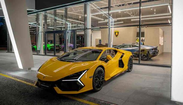 Automobili Lamborghini apre un nuovo showroom a Tallin