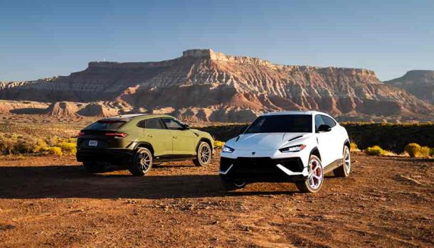 Lamborghini Urus S al Parco Nazionale di Zion