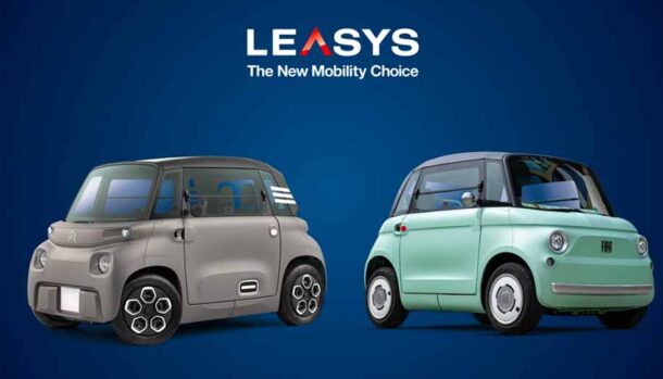 Leasys avvia il noleggio di Citroën Ami e Fiat Topolino