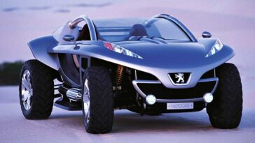 Hoggar: nel 2003 il concept Peugeot